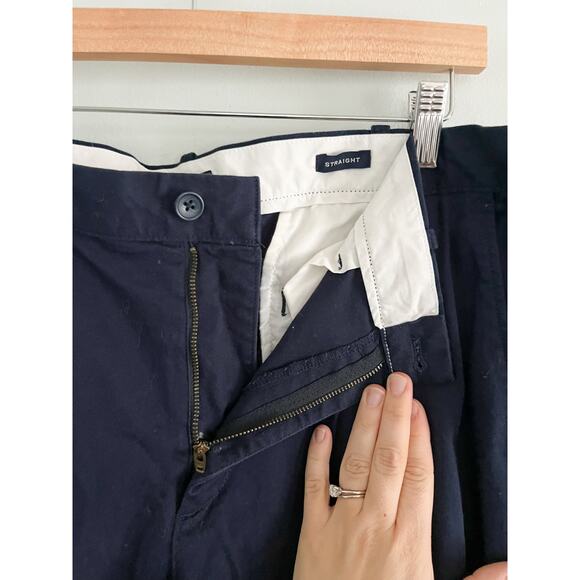 J Crew Factory | NWOT | Men's Straight-fit flex chino pant in Navy | Sz 38/32 - Picture 5 of 10